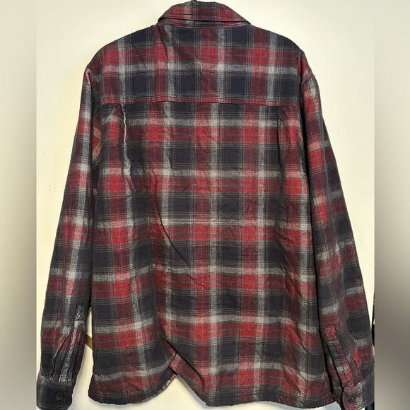 Sherpa lined flannel jacket - Picture 3 of 3